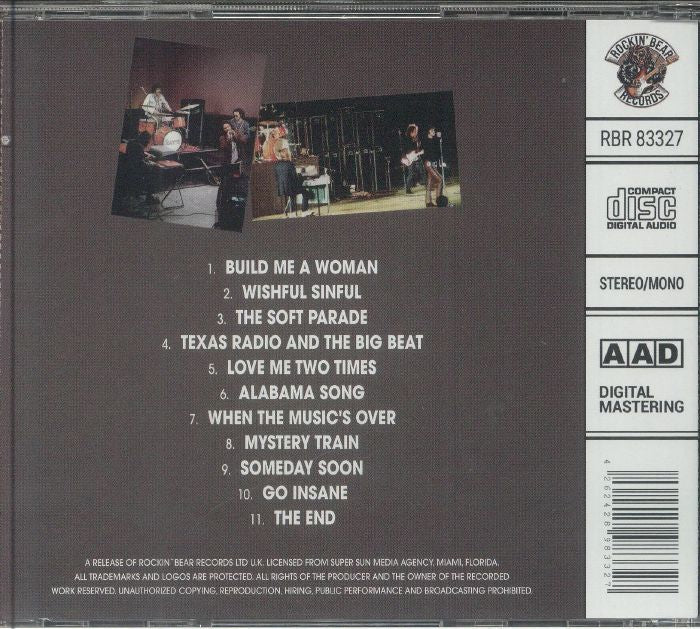 Doors, The - Rarities 1965-1970 [CD] Limited Compact Disc (import)