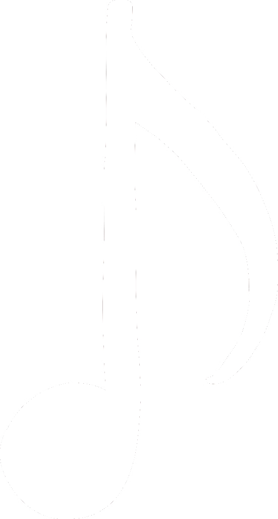 Eighth Note Vinyl Decal