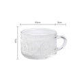 301-400ml / Floral Plain Rim