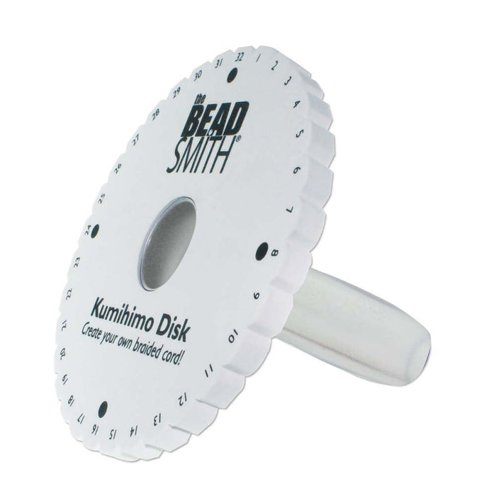 Ergonomic Kumihimo Clear Plastic Handle