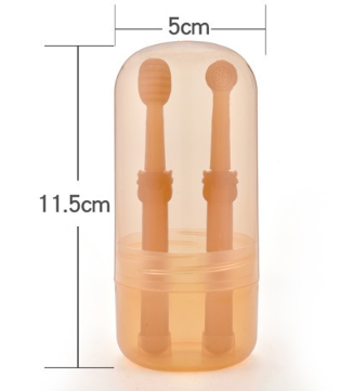 Espoir Colloidal Silver  SiliconeTooth Brush Set