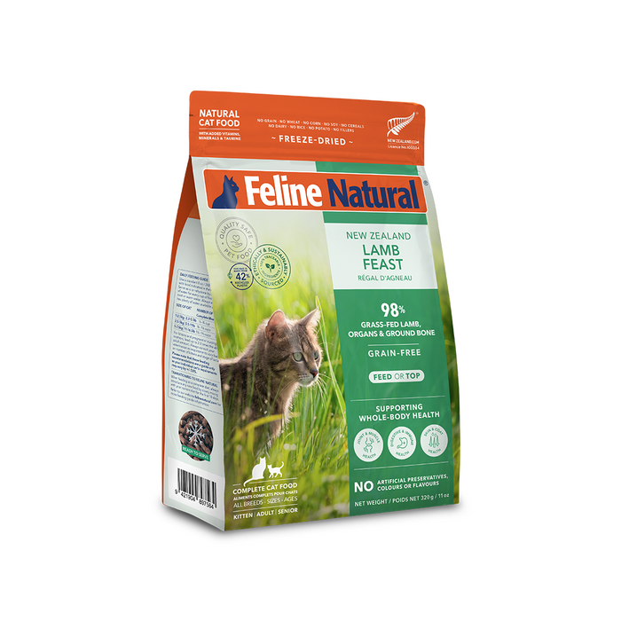 Feline Natural Freeze Dried Cat Food 320g