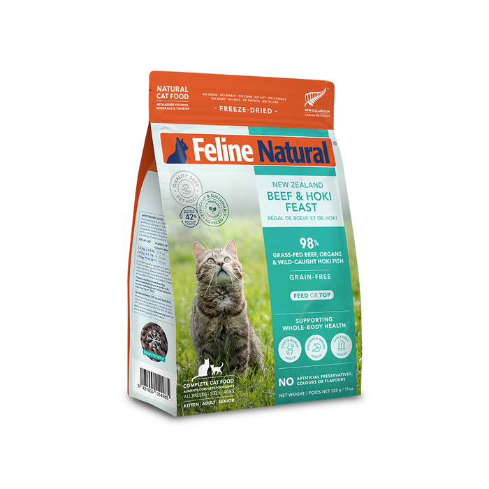 Feline Natural Freeze Dried Cat Food 320g