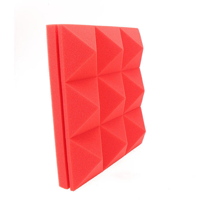 Flame Retardant Pyramid Foam Tiles: black, red foldable foam organizer tray inserts, minimal style