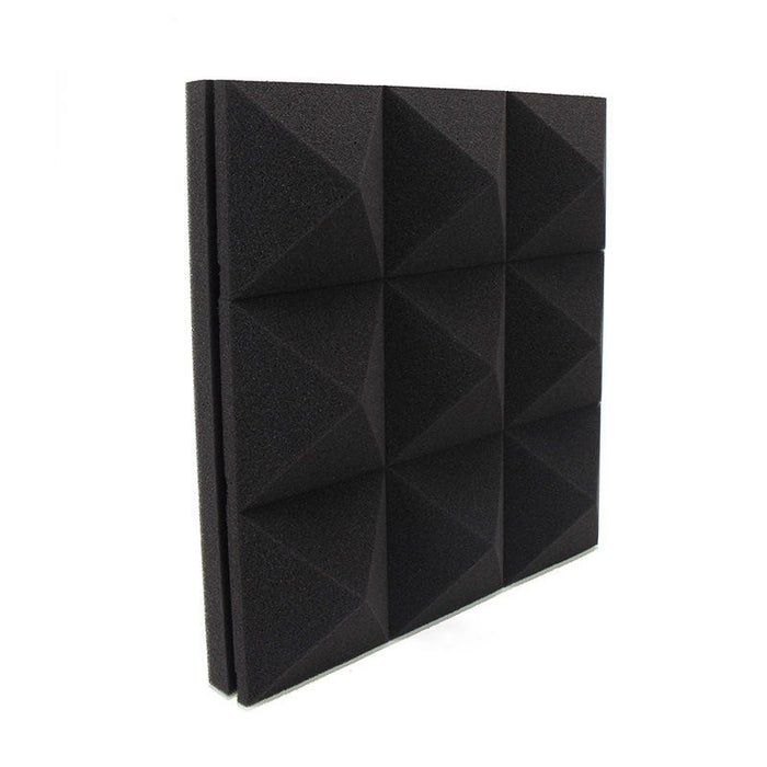 Flame Retardant Pyramid Foam Tiles: black, red foldable foam organizer tray inserts, minimal style