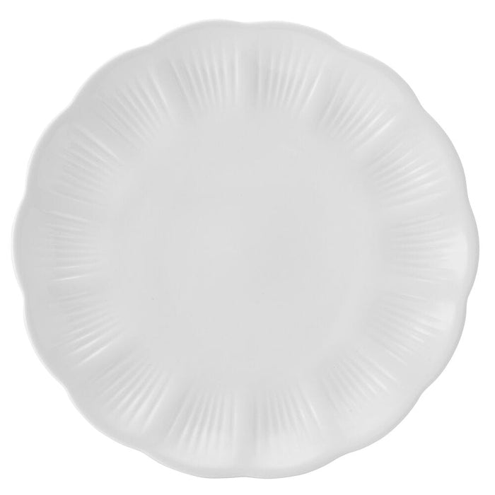 Flora Scalloped 12 Piece Dinnerware Set, Service for 4