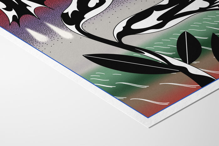 Flower - Red - Thomas Merceron - Fine Art Paper 200gsm |frame=Fine Art Paper 200gsm|