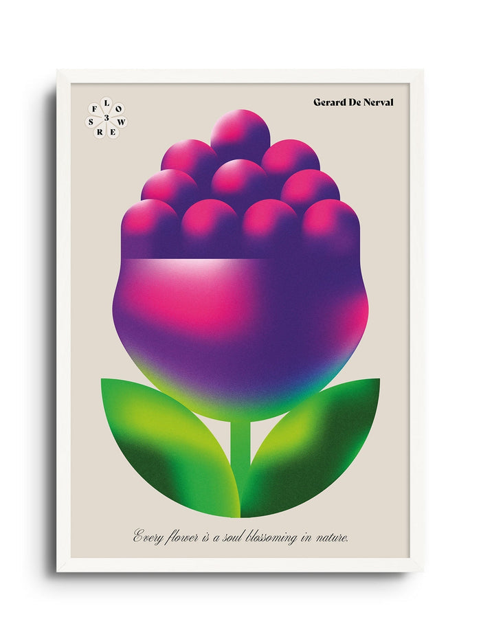 Flower 3 - Soul - Mario Carpe - East Side Studio - Art Prints