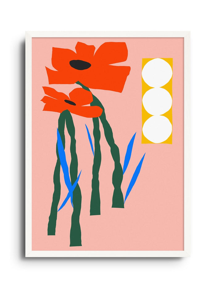 Flowers with Legs - Bigotesucio - East Side Studio - Art Prints