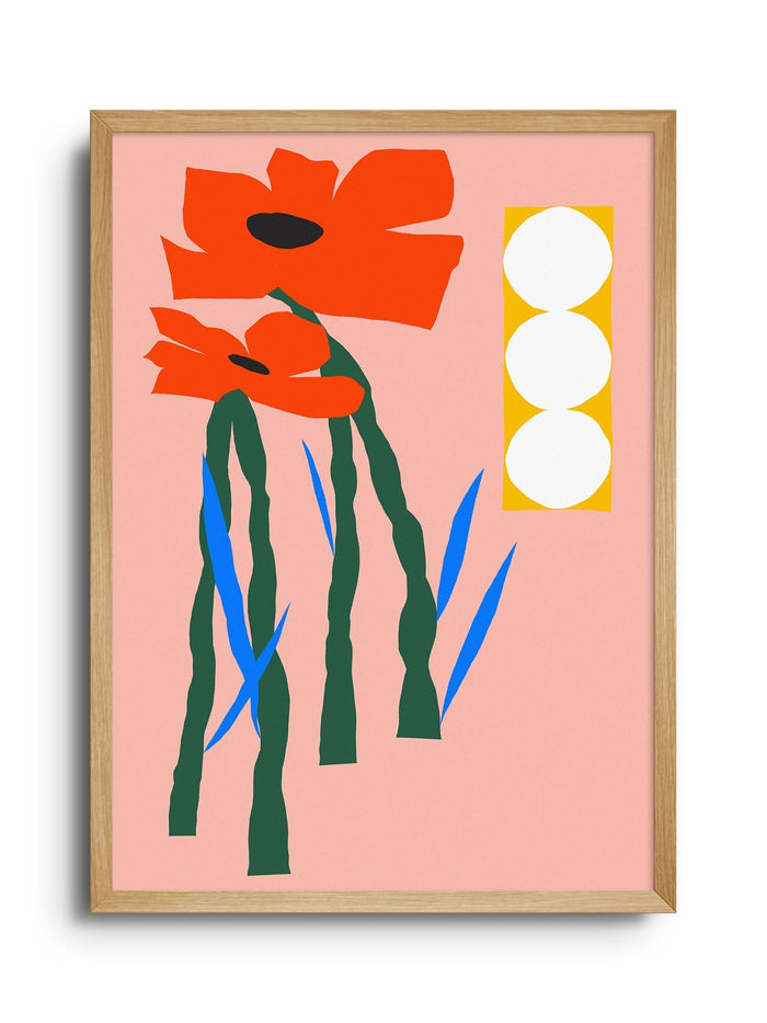 Flowers with Legs - Bigotesucio - East Side Studio - Art Prints