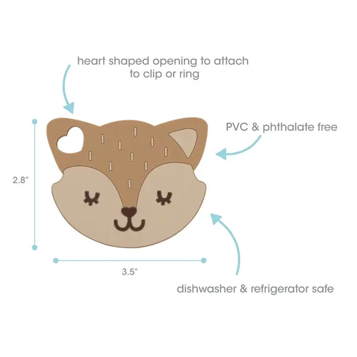 Fox Silicone Teether