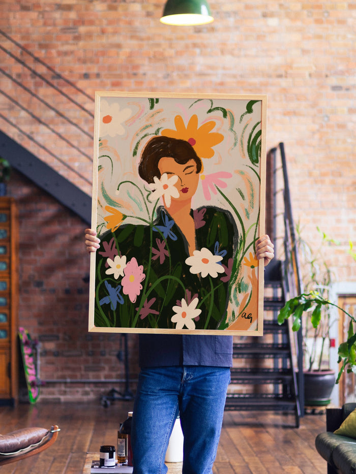 Fragrance of Springtime - Arty Guava - A1 - Natural Wood Frame |frame=A1 - Natural Wood Frame| |type=lifestyle|