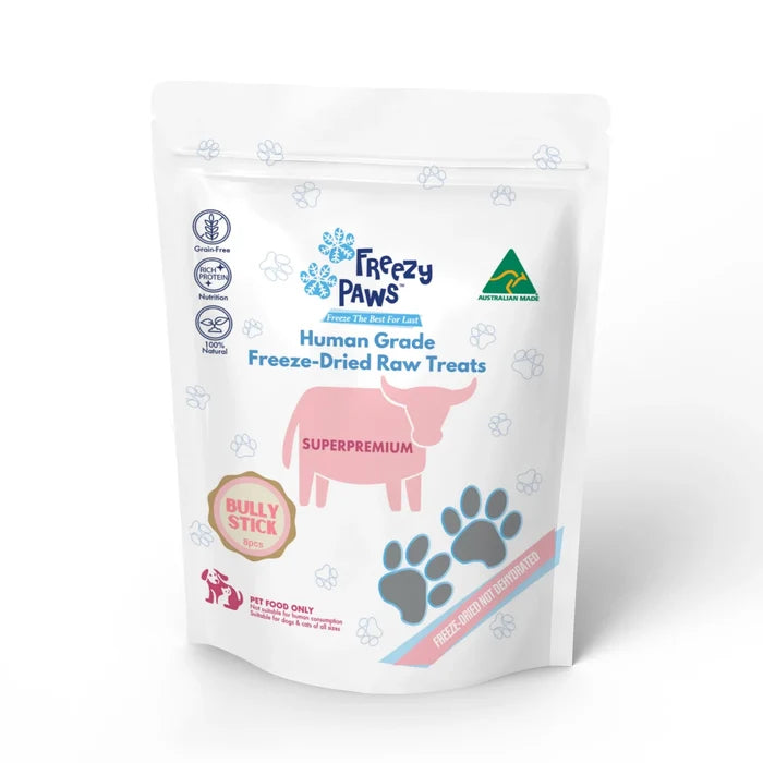 Freeze-Dried  Beef Bully Stick 8pk