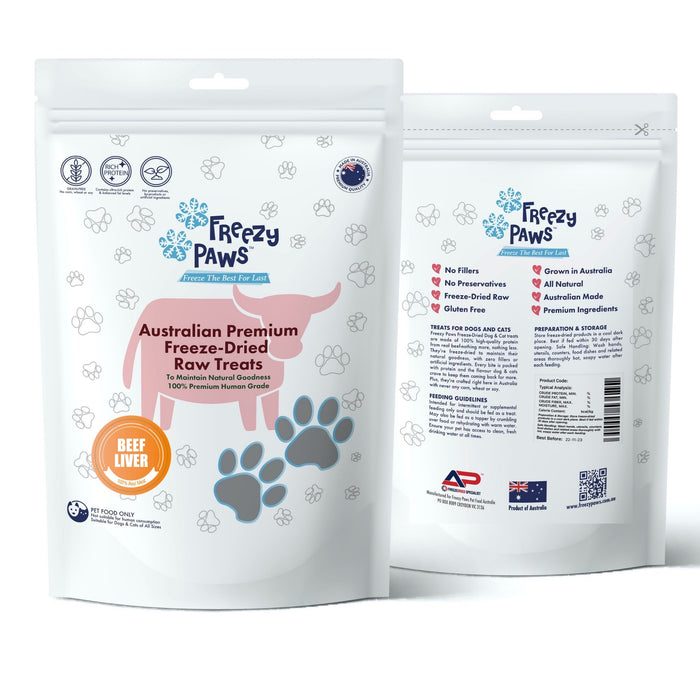 Freeze Dried Beef Liver 100g