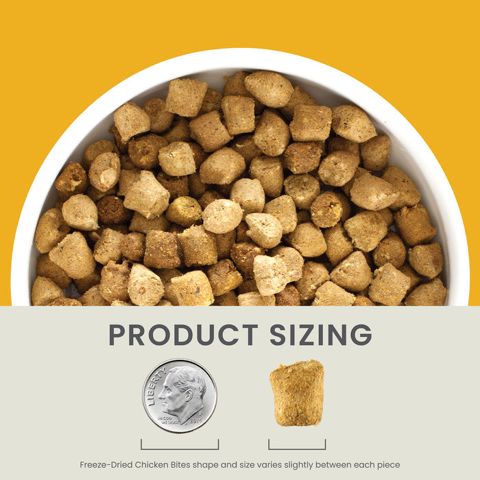 Freeze-Dried Training Treats Sampler, 2 x 5 oz bags (1 Beef + 1 Chicken)