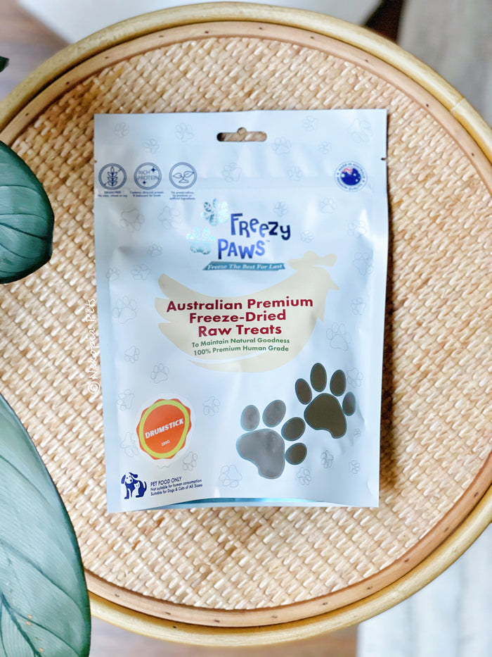 Freezy Paws Chicken Drumstick Raw Treats 100g