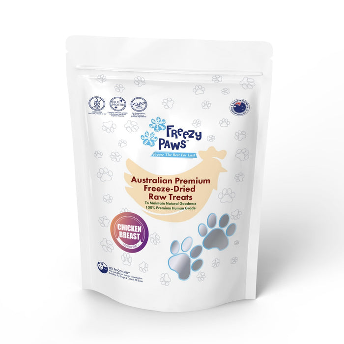 Freezy Paws Freeze Dried Chicken Breast 100g