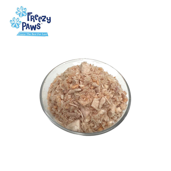 Freezy Paws Freeze-Dried  Chicken Breast and Salmon Raw Topper Mix 80g