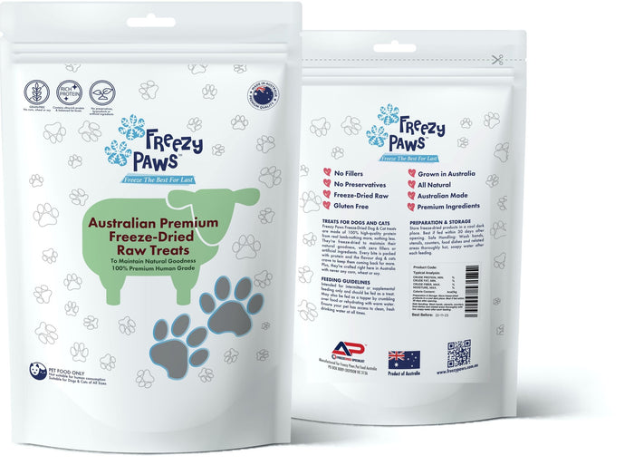 Freezy Paws Freeze Dried Lamb Liver 100g