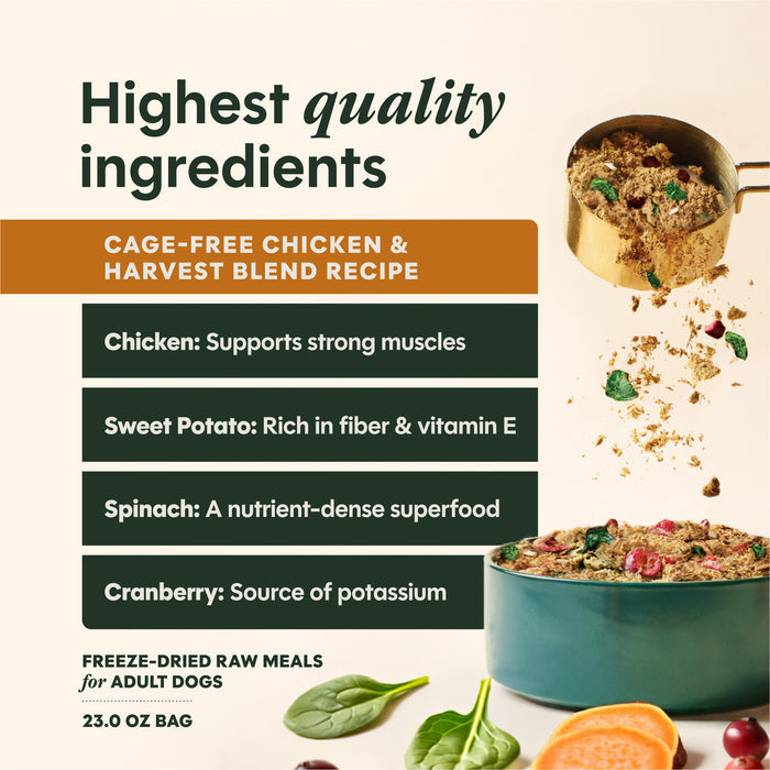 FreshDried Meal Blends Chicken & Harvest Blend