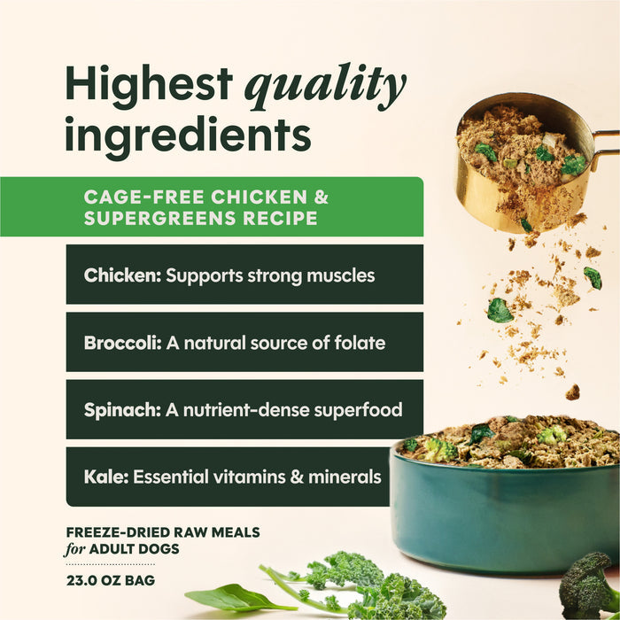 FreshDried Meal Blends Chicken & SuperGreens Blend
