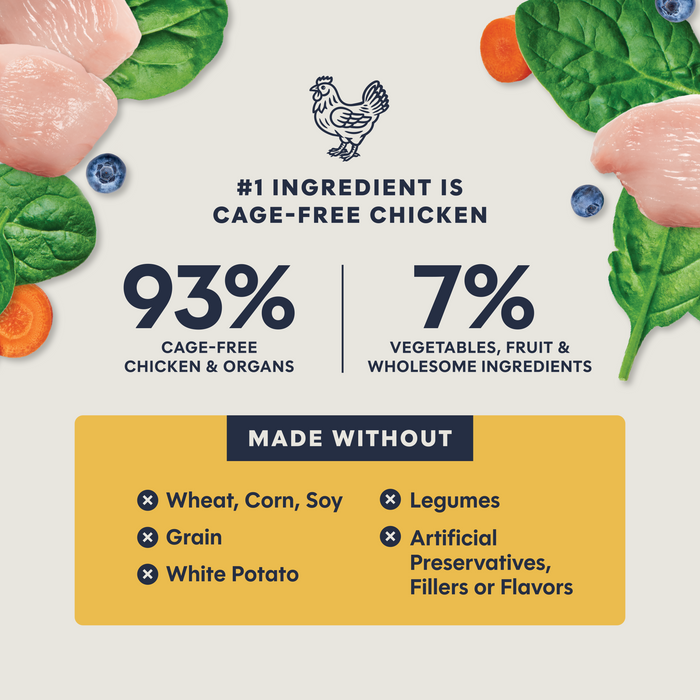 FreshDried Raw Meals Cage-Free Chicken Recipe
