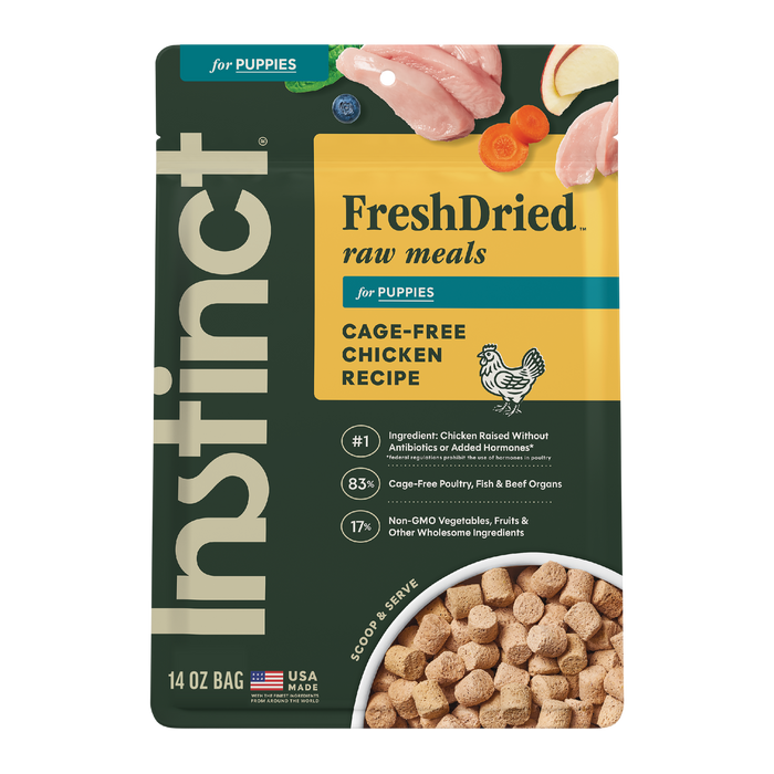 FreshDried Raw Meals for Puppies Chicken Recipe