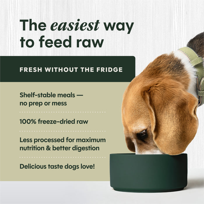 FreshDried Raw Meals Grass-Fed Beef Recipe