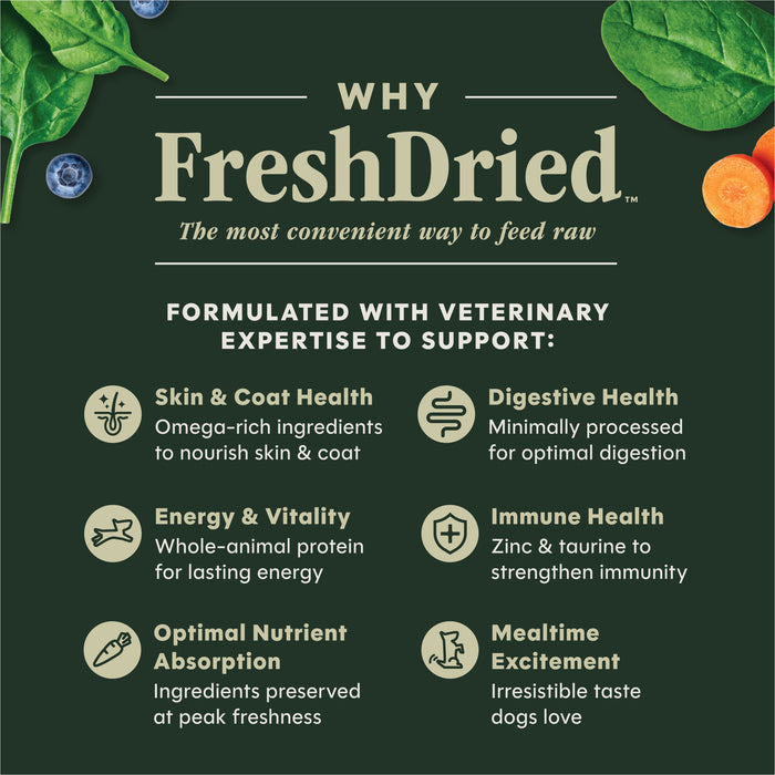 FreshDried Raw Meals Grass-Fed Beef Recipe