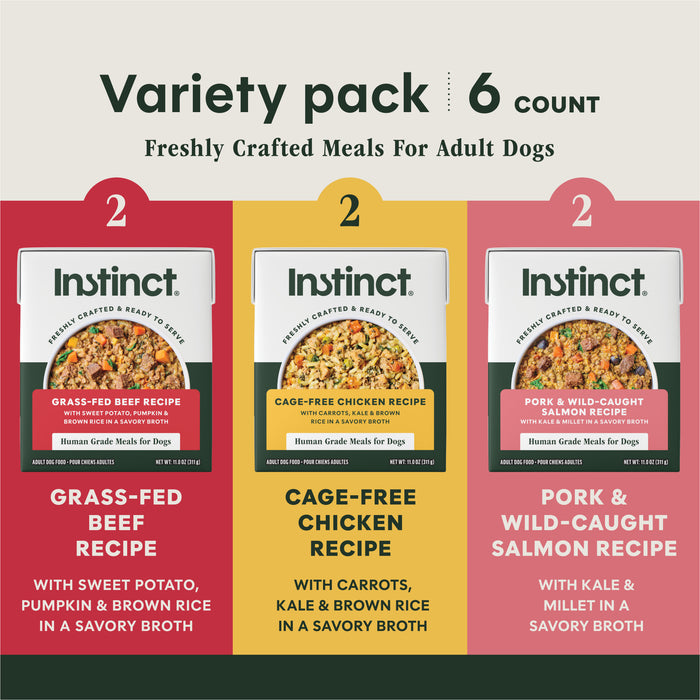 Freshly Crafted Meals Variety Pack