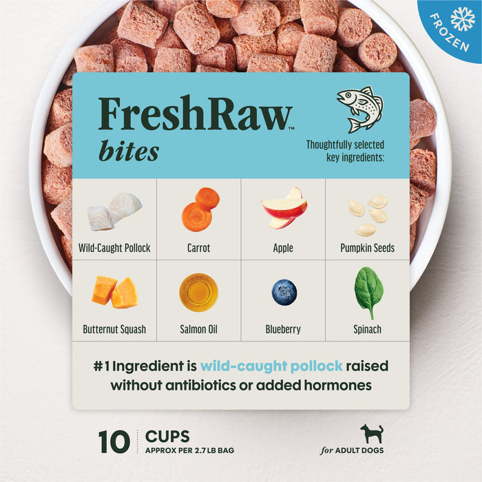 FreshRaw Bites Wild-Caught Pollock Recipe