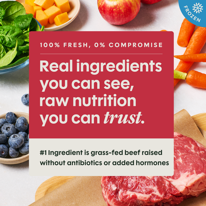 FreshRaw Meals Grass-Fed Beef Recipe