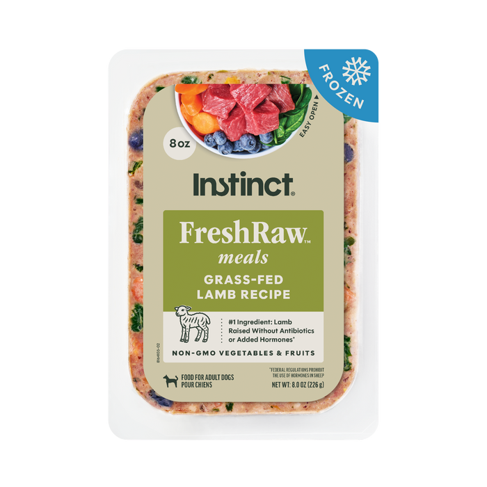 FreshRaw Meals Grass-Fed Lamb Recipe