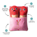 Fringe Studio Plush Squeaker Toy-Perfect Match