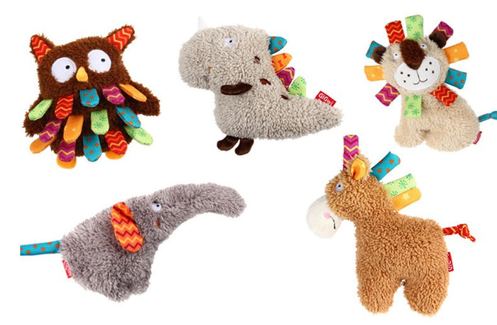 GiGwi Plush Friendz Squeak Toy