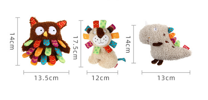 GiGwi Plush Friendz Squeak Toy