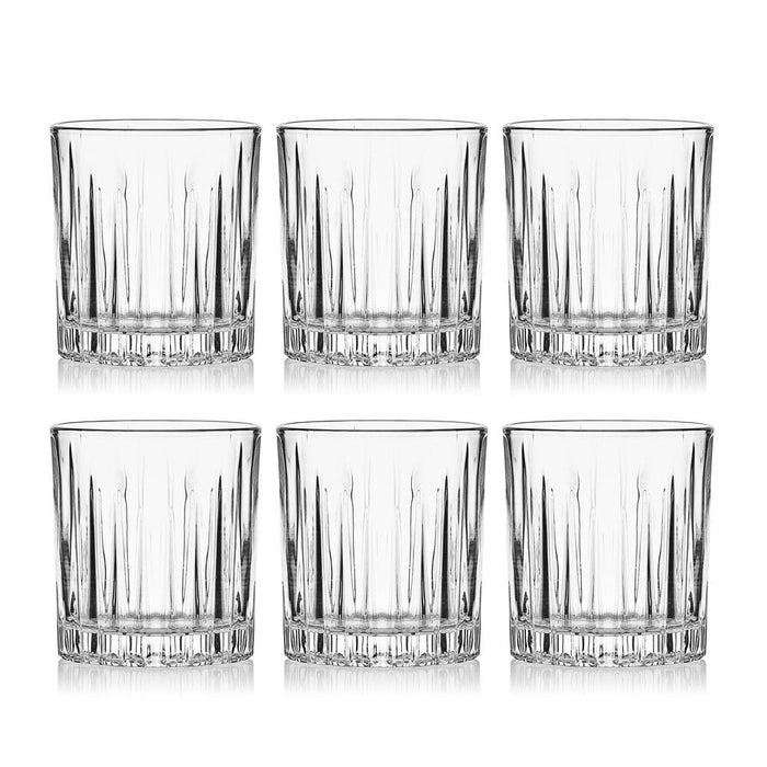 Glenwood 7 Piece Double Old Fashioned Bar Caddy Set