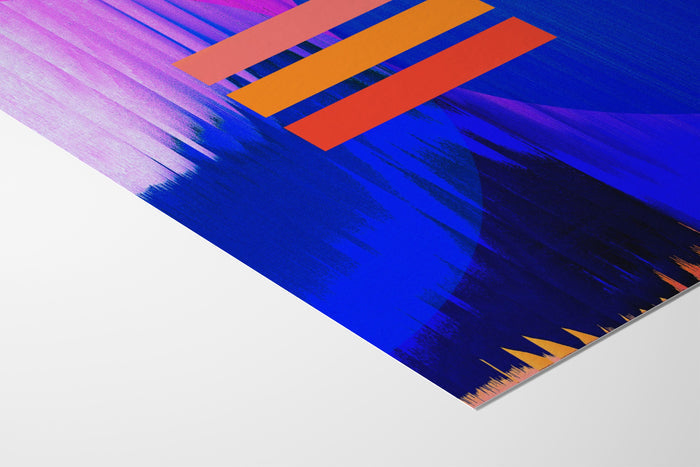 Glitch 24.524 - As Above - Aaron Borchardt - Fine Art Paper 200gsm |frame=Fine Art Paper 200gsm|