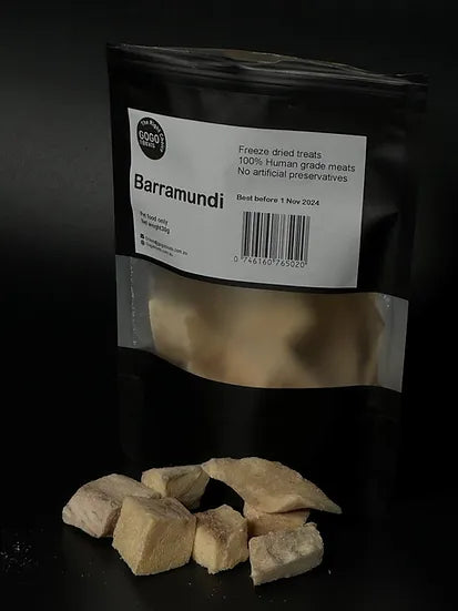 GoGoTreats Freeze-Dried Barramundi 30g