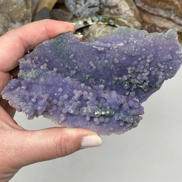 Grape Agate Botryoidal Purple Chalcedony #05