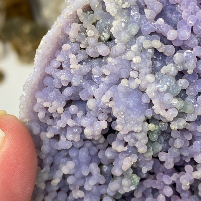 Grape Agate Botryoidal Purple Chalcedony #05