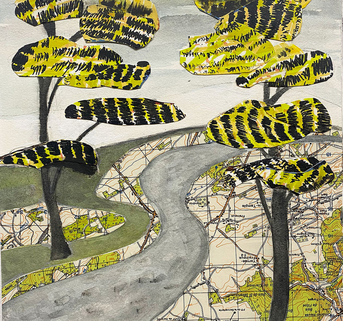 "Green Patches" by Stephanie Copoulos-Selle