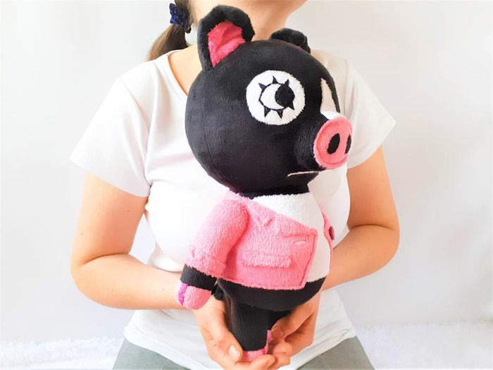 Handmade custom Agnes the pig plush