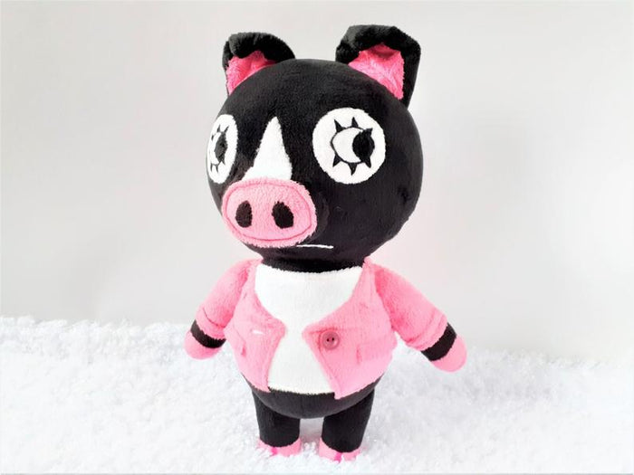 Handmade custom Agnes the pig plush