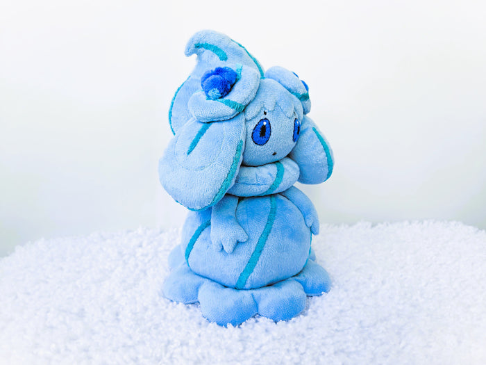 Handmade custom Alcremie Mint Flavor with Berry Sweet plush