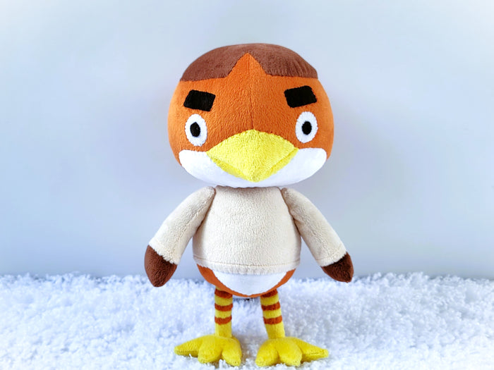 Handmade custom Anchovy the bird plush