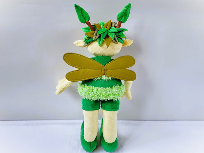 Handmade custom Basil, Ginger, Baby Root, Lily plushies