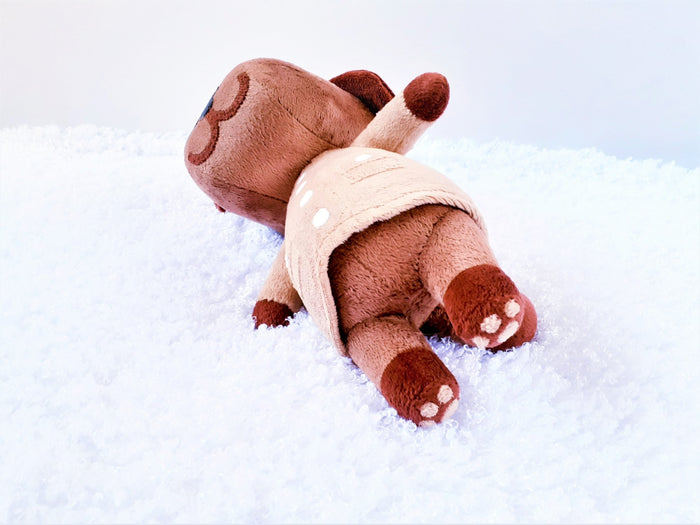 Handmade custom Bea the dog plush