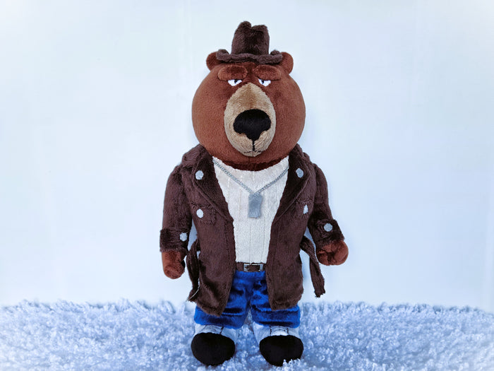 Handmade custom bear Sing plush