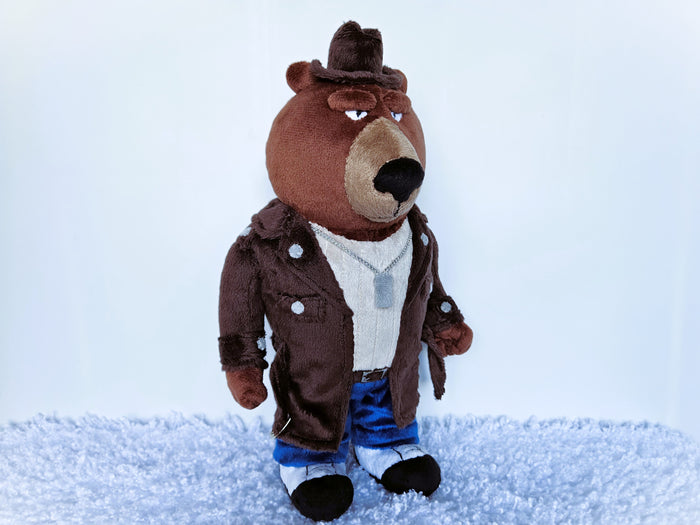 Handmade custom bear Sing plush